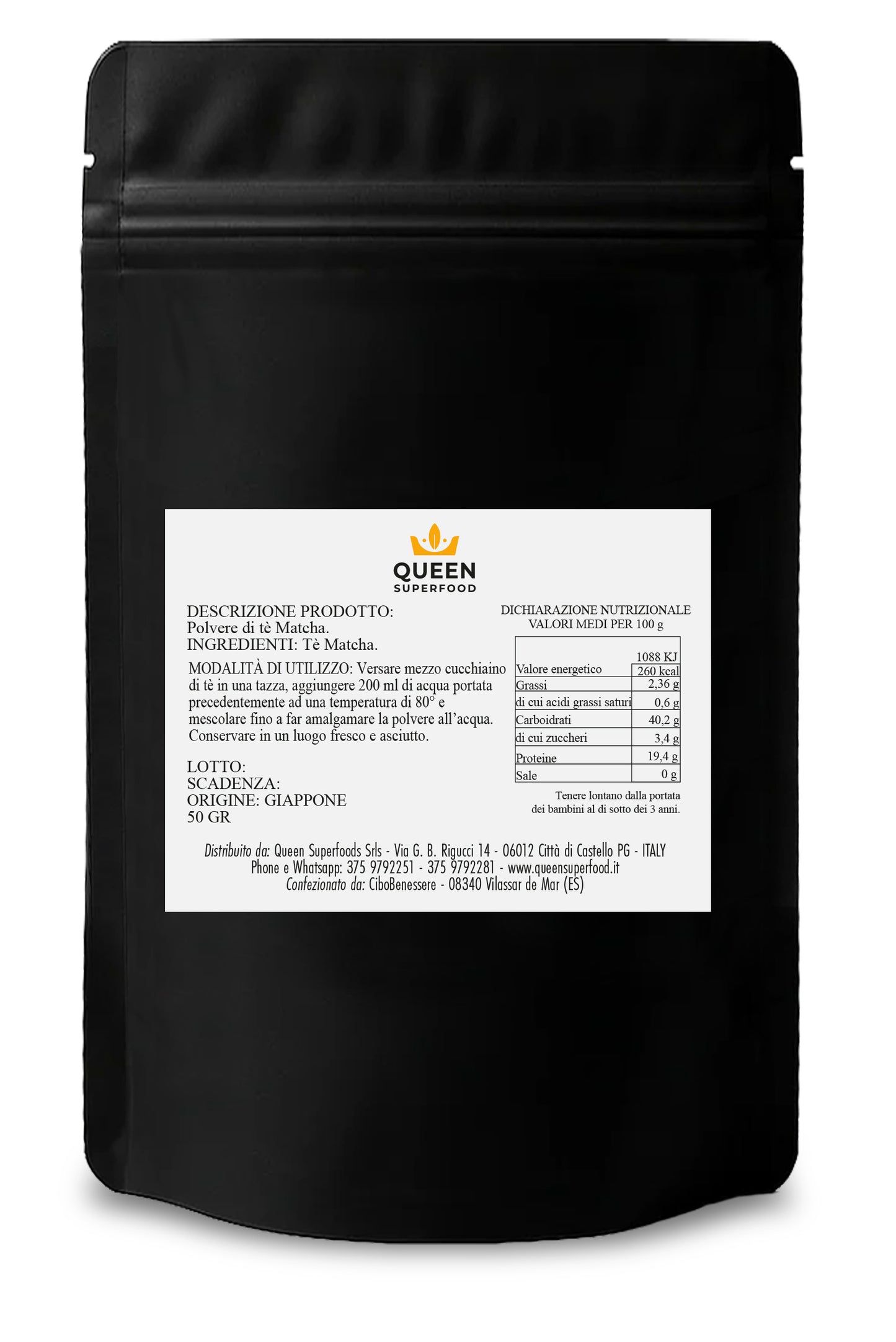 Tè Matcha Bio Giapponese